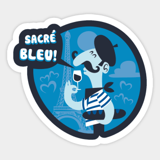 Sacre Bleu Sticker